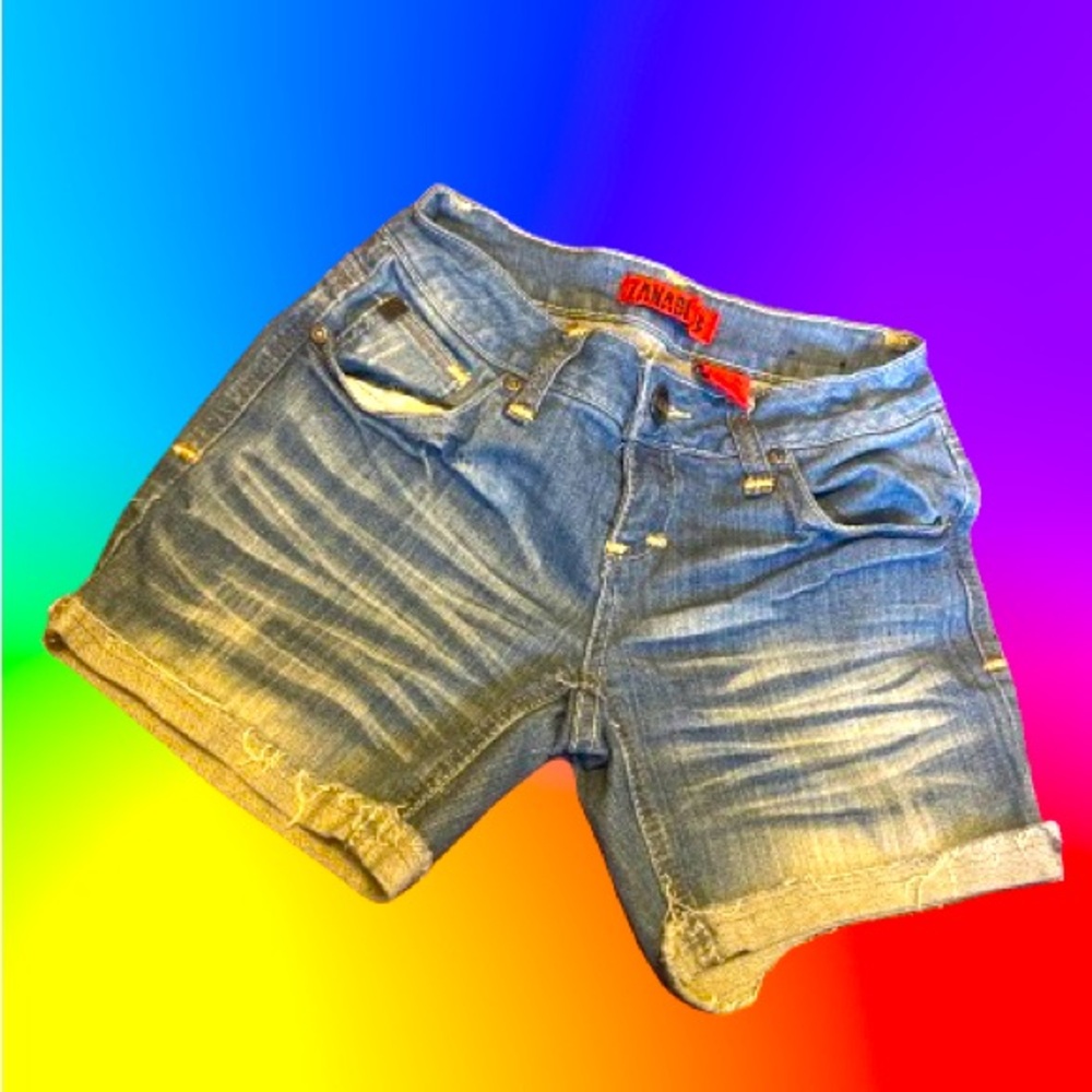 Jeans shorts by Zanadi size 3 only $6